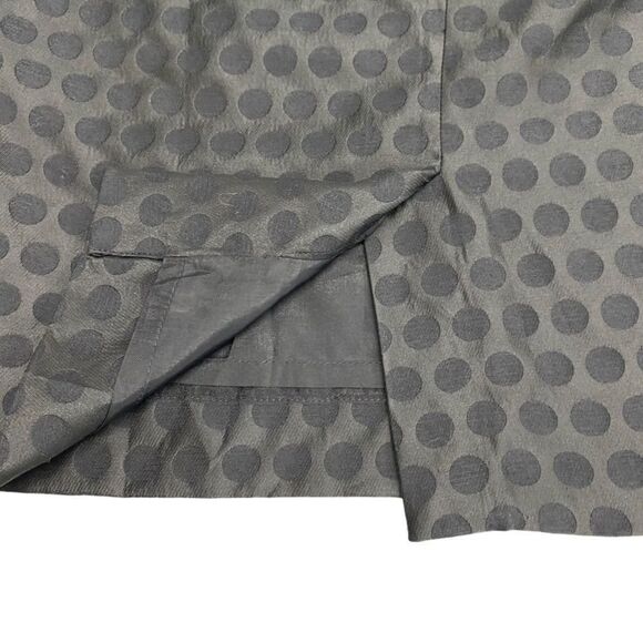 J. Crew Polka Dot Pencil Black Skirt size 00 - Picture 5 of 6